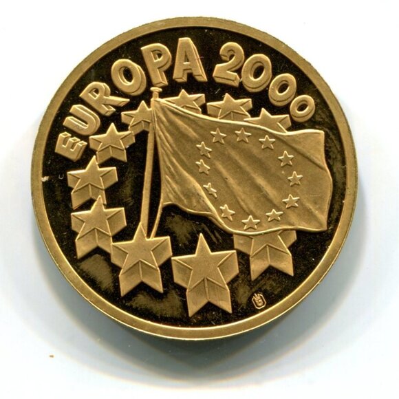 2000 Germany Europa Medal (b735-79) - Picture 2 of 2